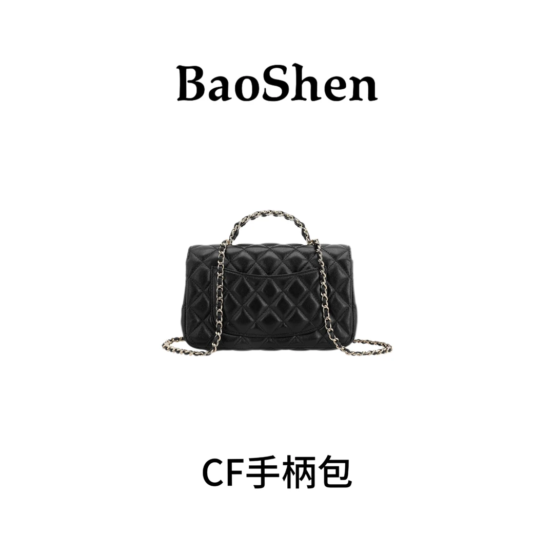 【 E201】CF手柄包-2025年新款大容量女包多功能斜挎包百搭单肩包