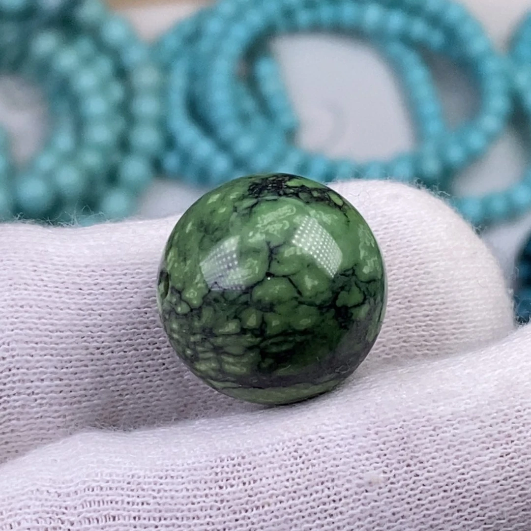 绿松石珠宝半成品未镶嵌