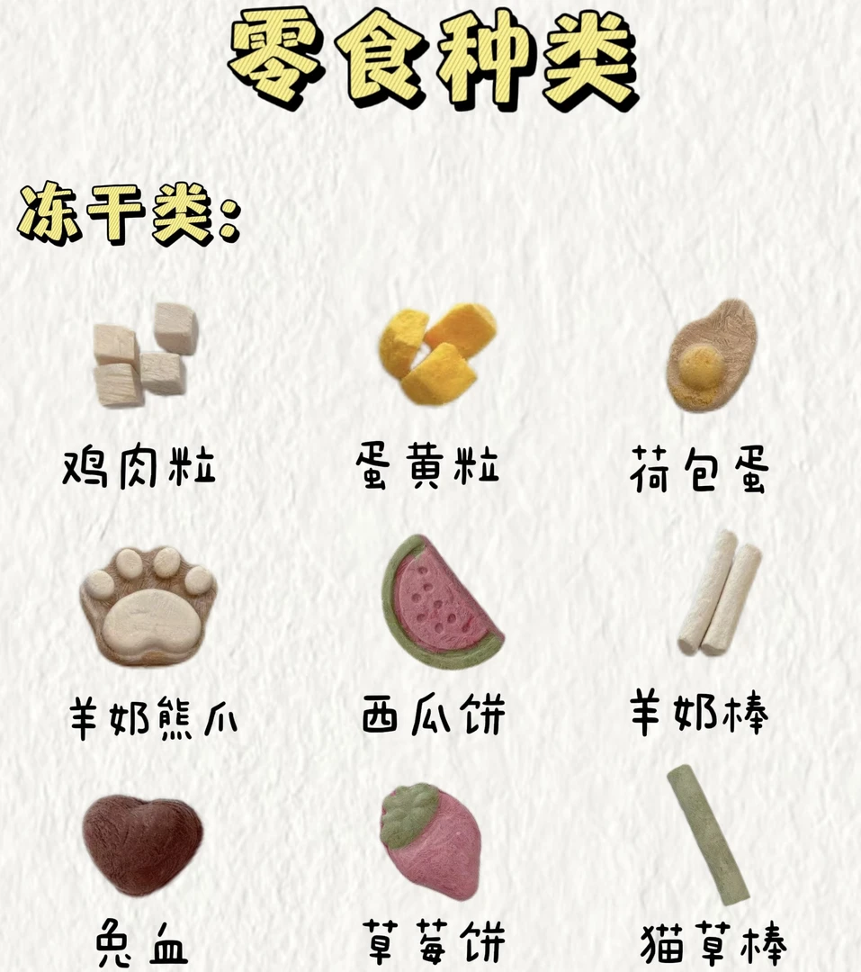 【宠物冻干零食对对碰】猫犬通用冻干零食营养无添加