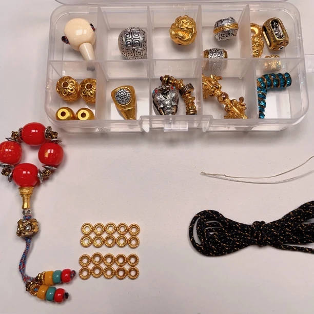 200号新款上新各种文玩配饰套装套盒顶珠腰珠万向轴