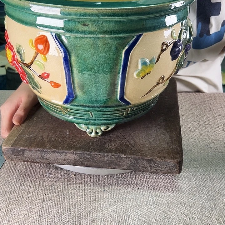 泳坤堂石湾盆陶瓷