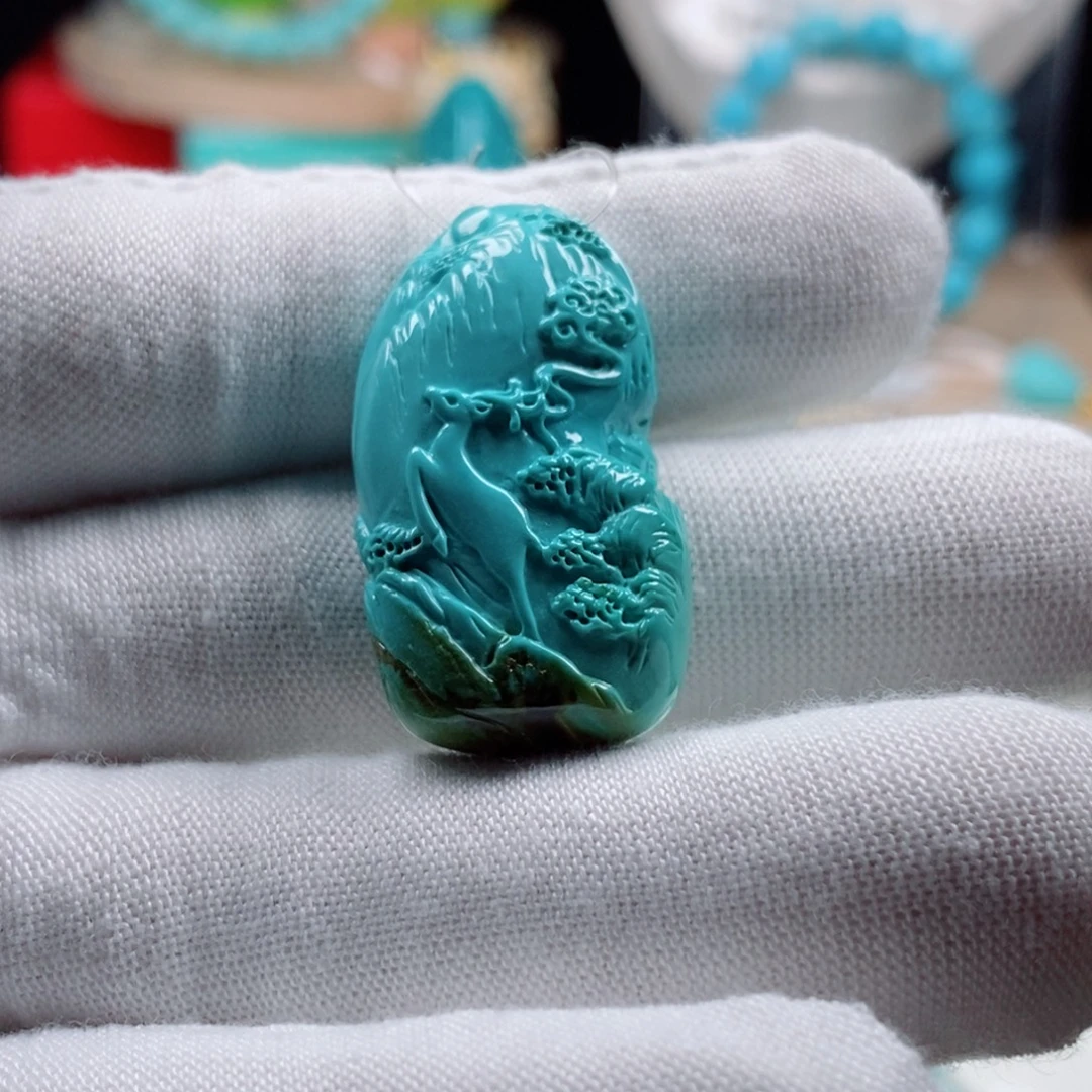 绿松石未镶嵌新款