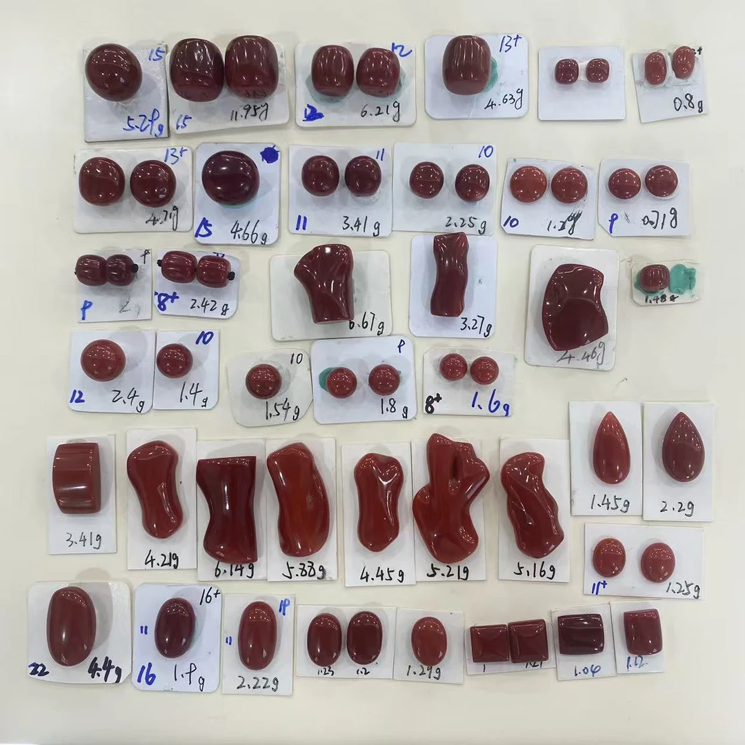 直播 配饰 万能 日本阿卡纯天然珊瑚配件配饰MM科西卡通用