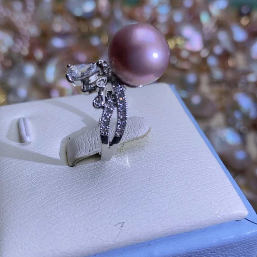 【闪购商品】淡水珍珠天然珍珠（微瑕）合金