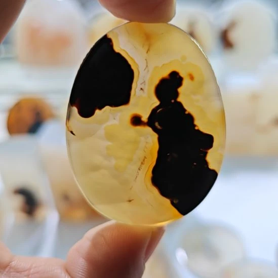 玛瑙/玉髓未镶嵌吊坠(不含链)45号