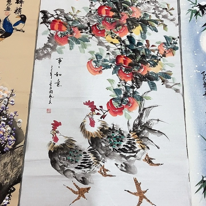 小周画廊的直播间
