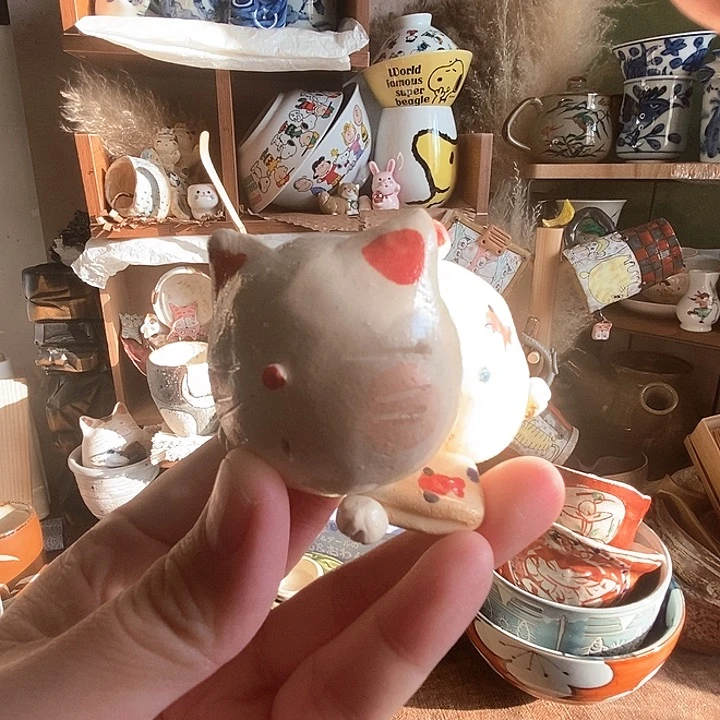 搪瓷no退no换日本作家器猫