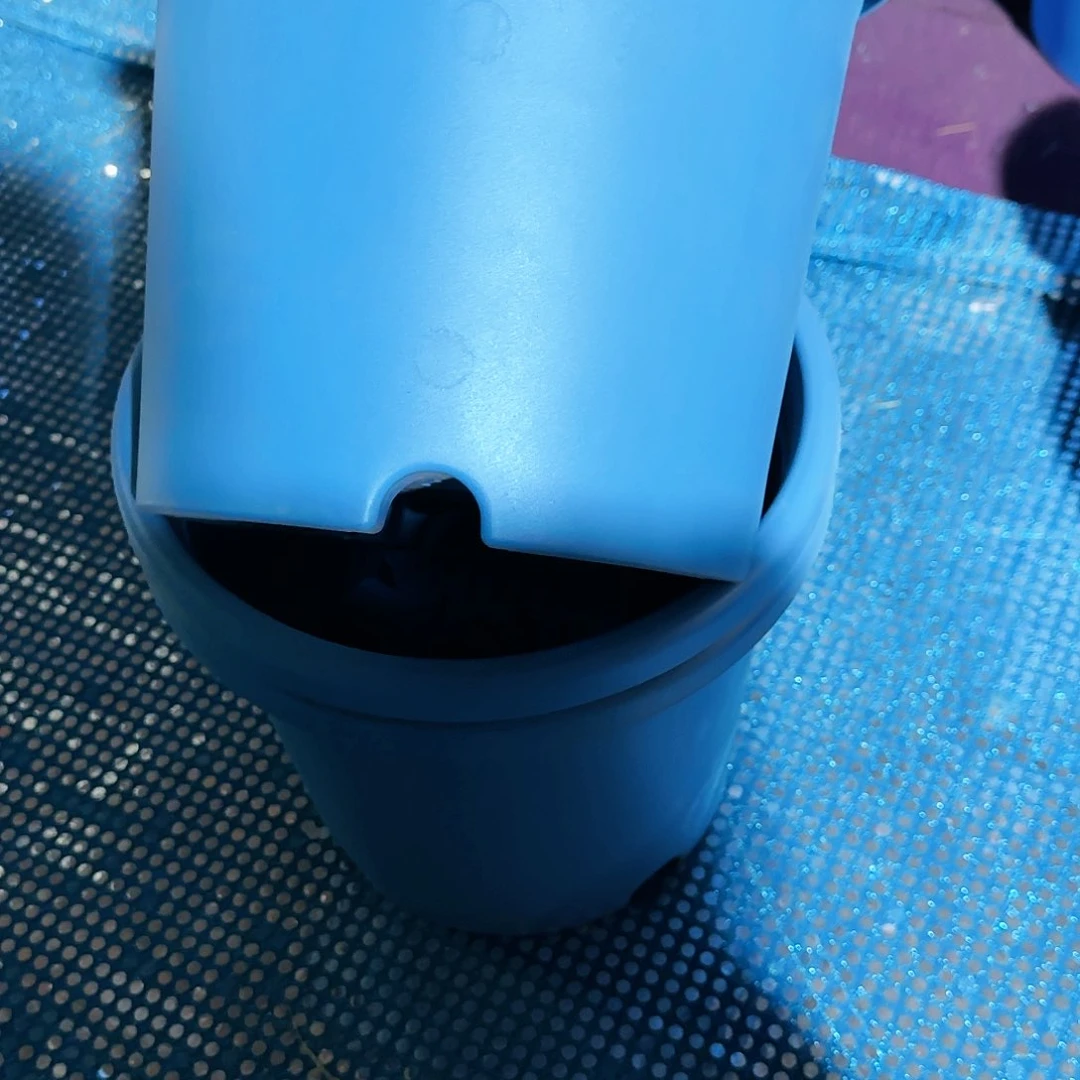 树脂四季盆4#无拖海蓝色瑕疵8