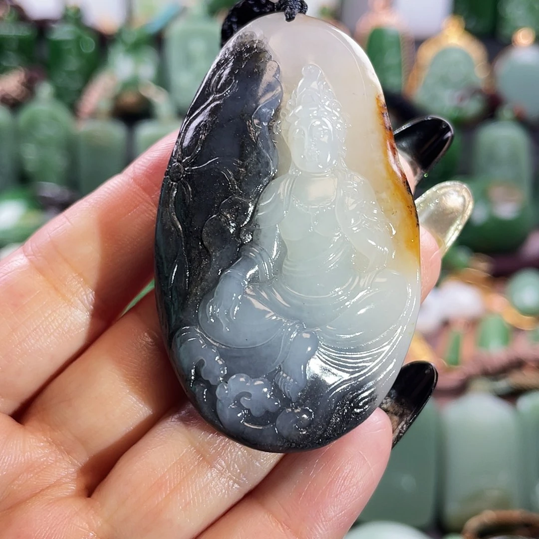 和田玉吊坠未镶嵌