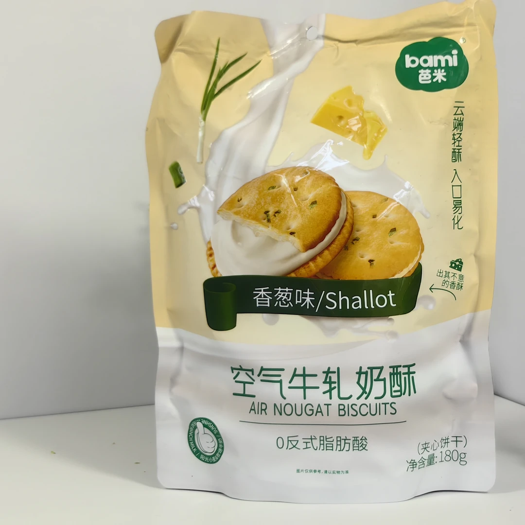 {乌鲁木齐}芭米空气牛扎奶酥180克*4袋瓜皮果园