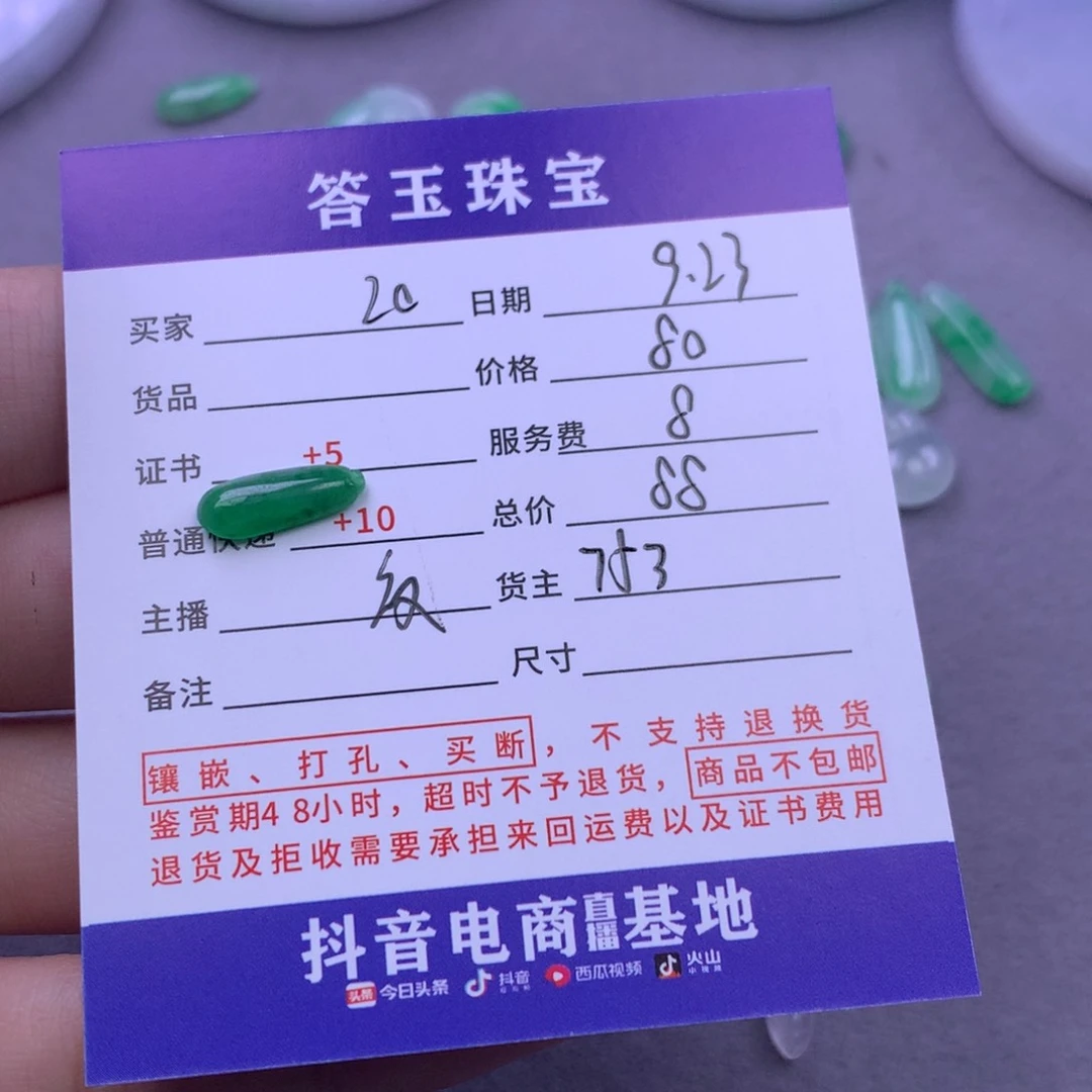 颈饰未镶嵌翡翠✨****2