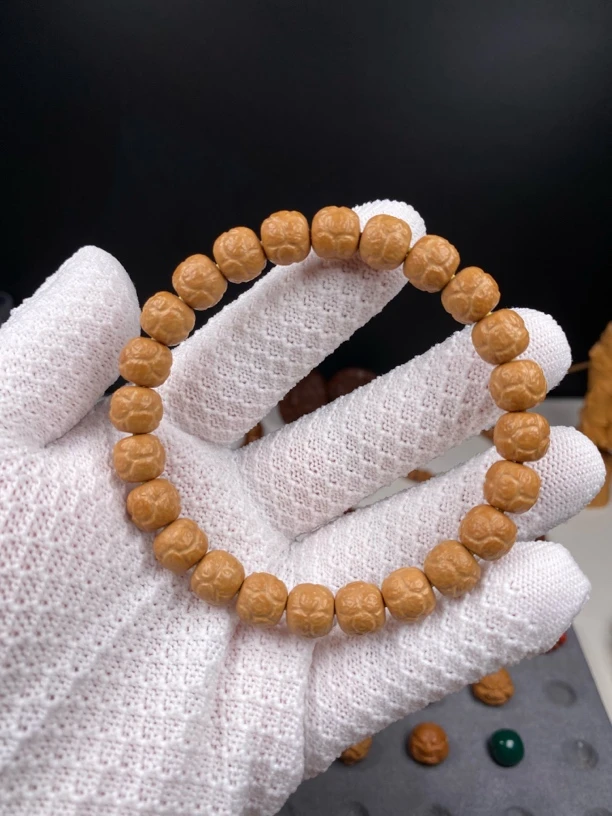 猴头核桃纯手工饕餮毕业级文玩精品猴头串文玩猴头手串