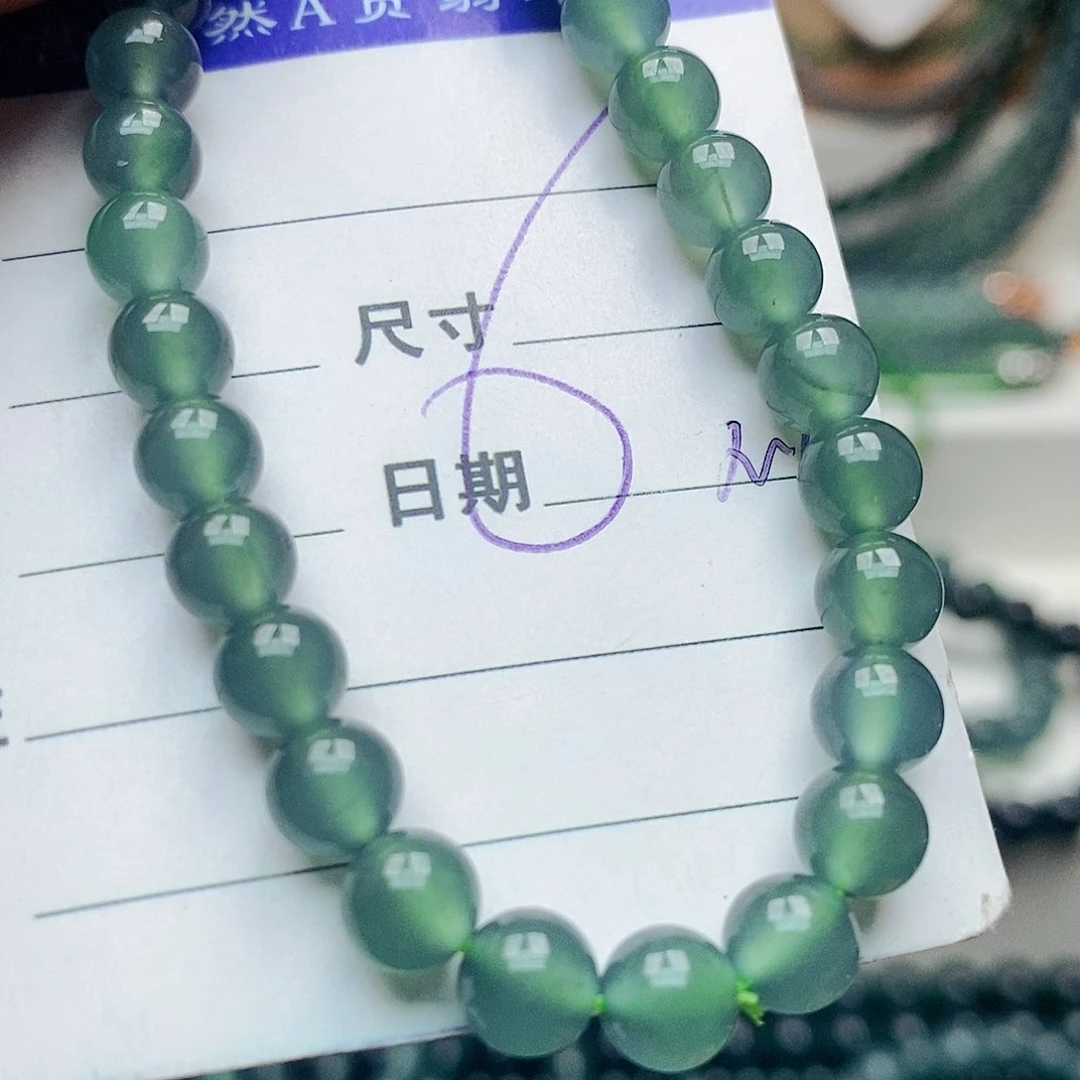 未镶嵌手链翡翠翡翠