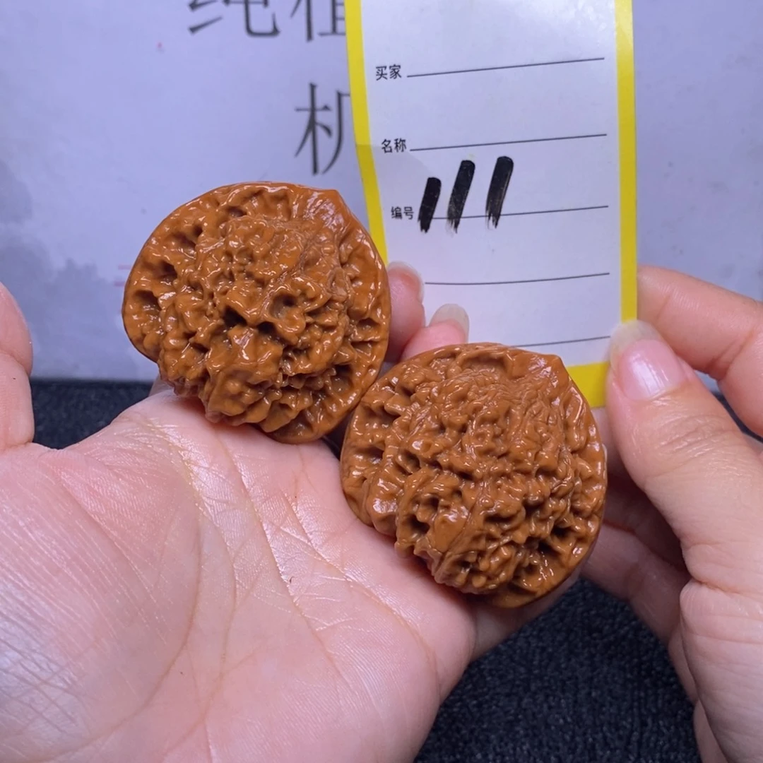 文玩核桃把件111/46官帽