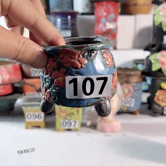 红陶多肉植物花盆