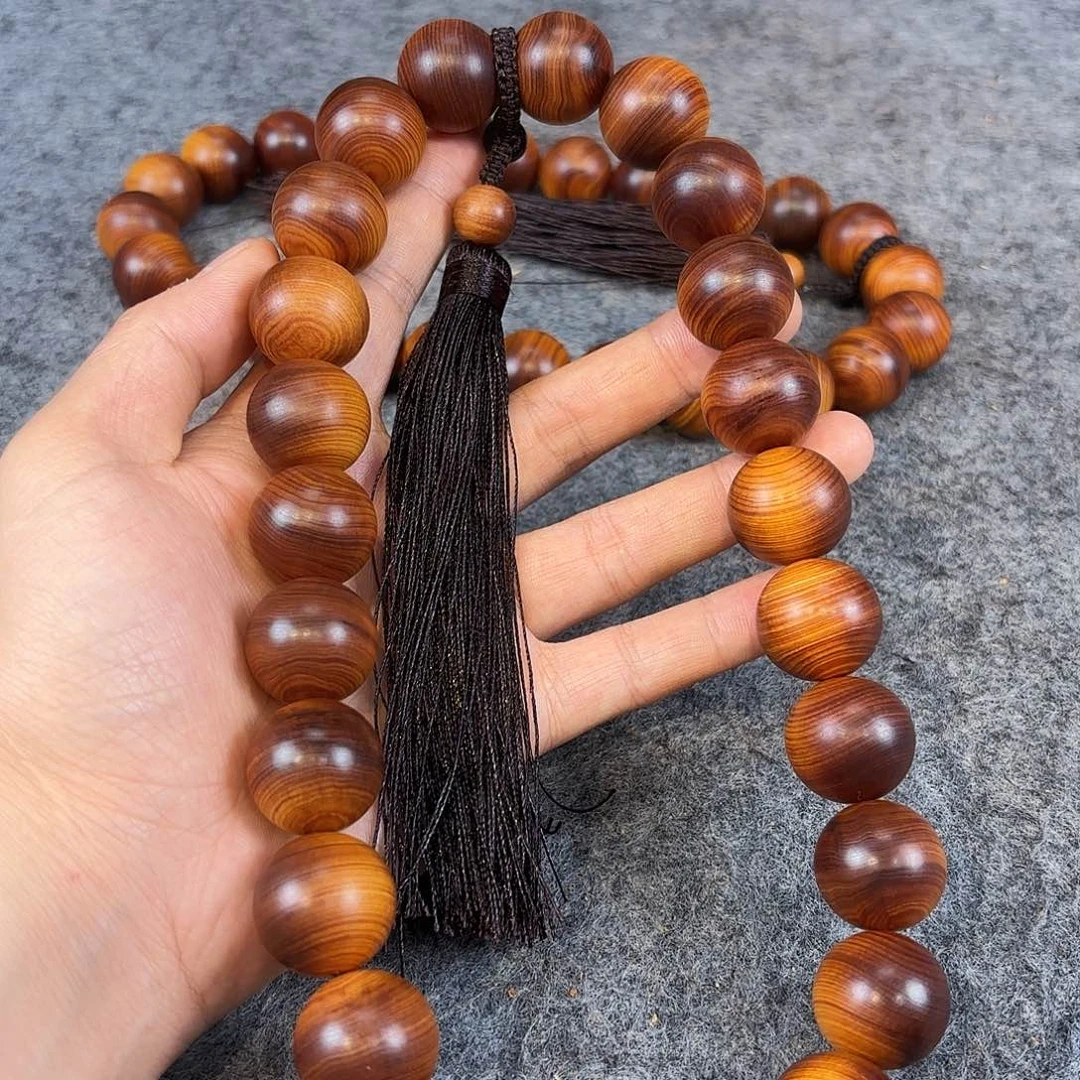 柏木（崖柏）崖柏加长加大24颗黑金款