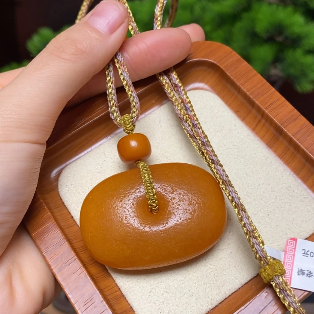【闪购商品】蜜蜡颈饰未镶嵌项链