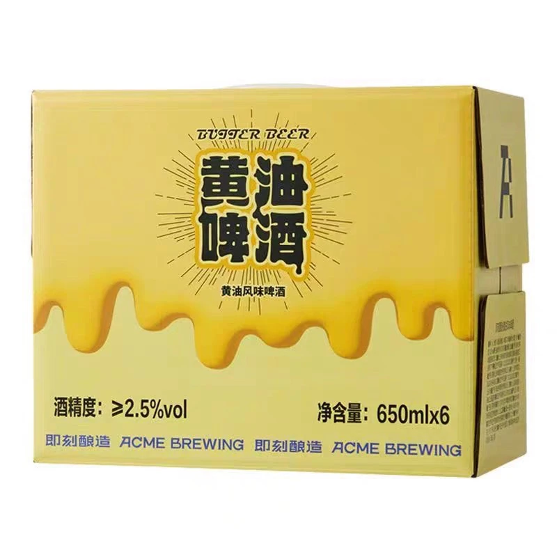 即可酿造黄油啤酒630ml/6瓶整箱