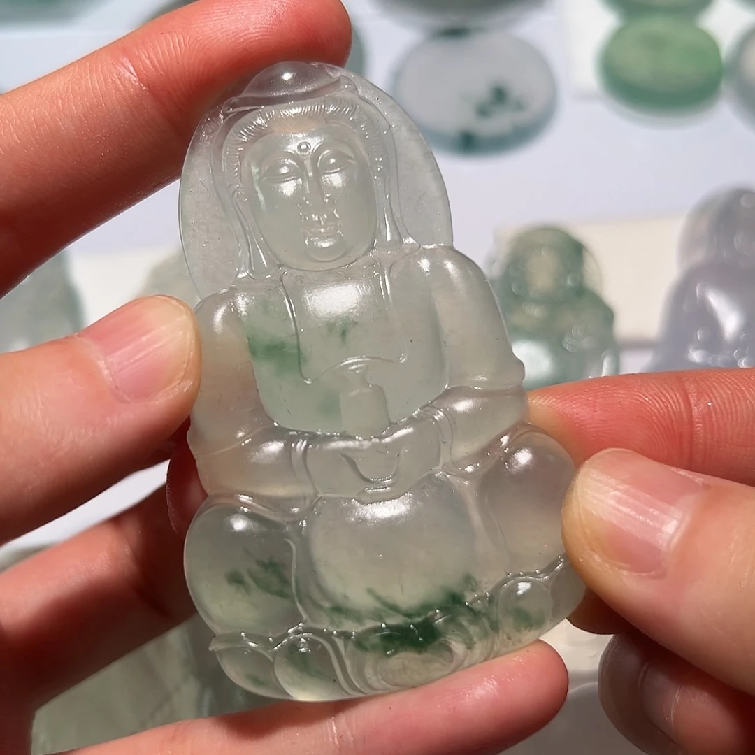 未镶嵌定制翡翠挂件