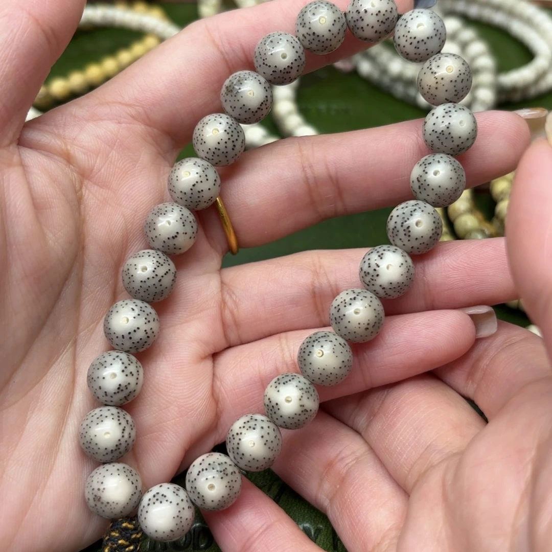 星月菩提手串10mm圆珠手持❗️石玉料❗️