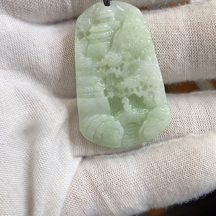 翡翠未镶嵌挂件008