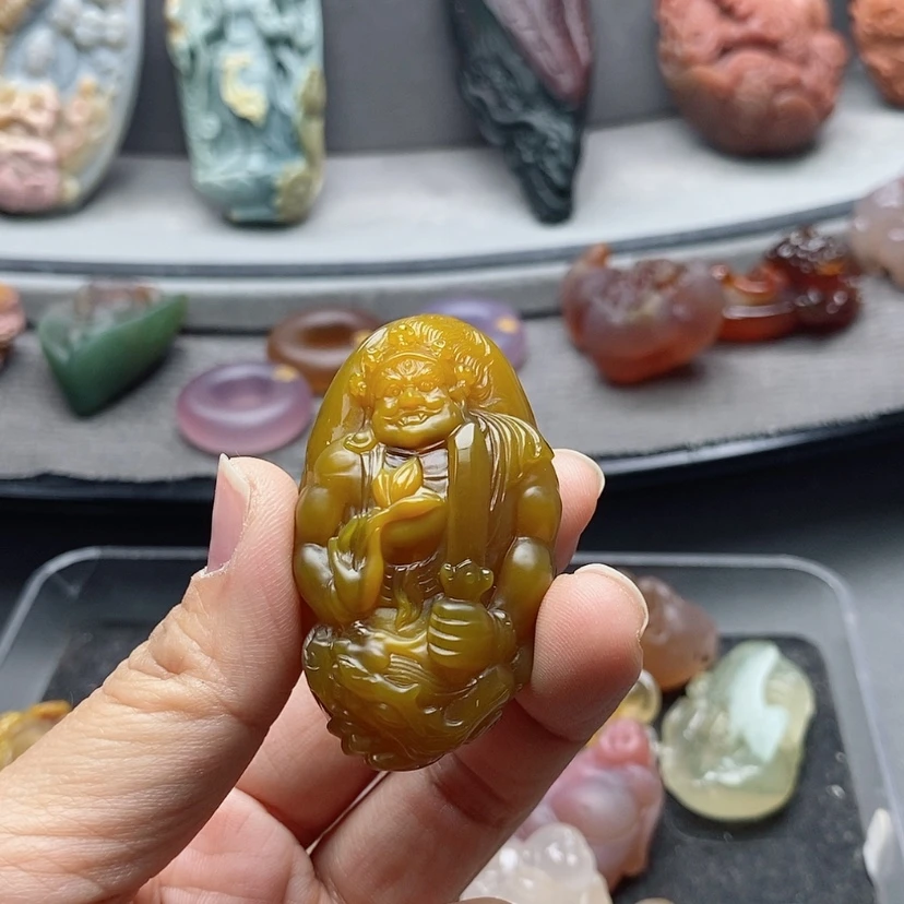 【闪购商品】未镶嵌吊坠定制玛瑙