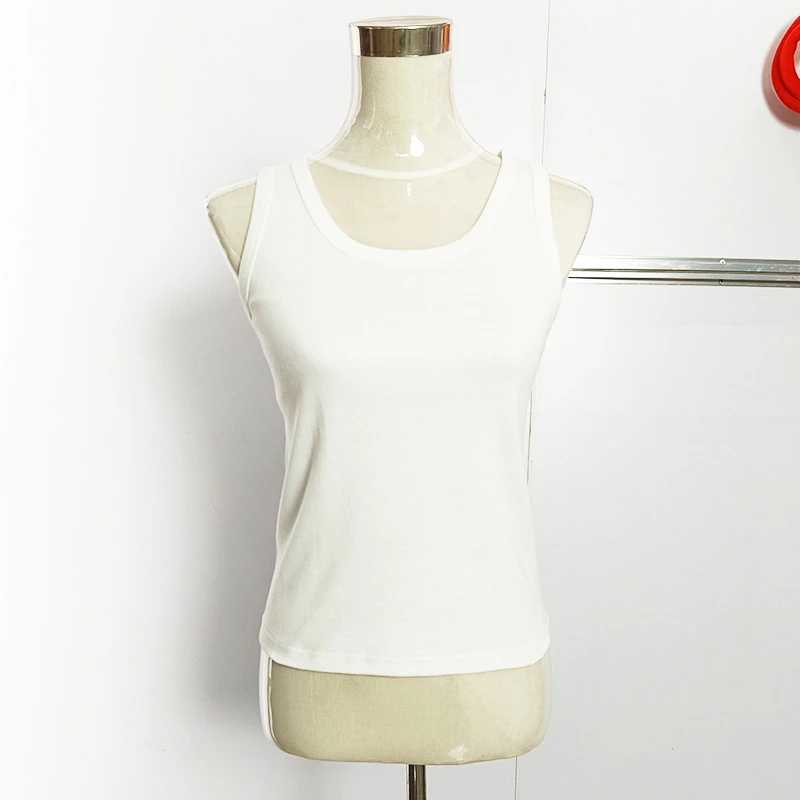 骏马·飞狐2件装夏季女士全棉弹力背心吸汗透气纯棉运动打底汗衫