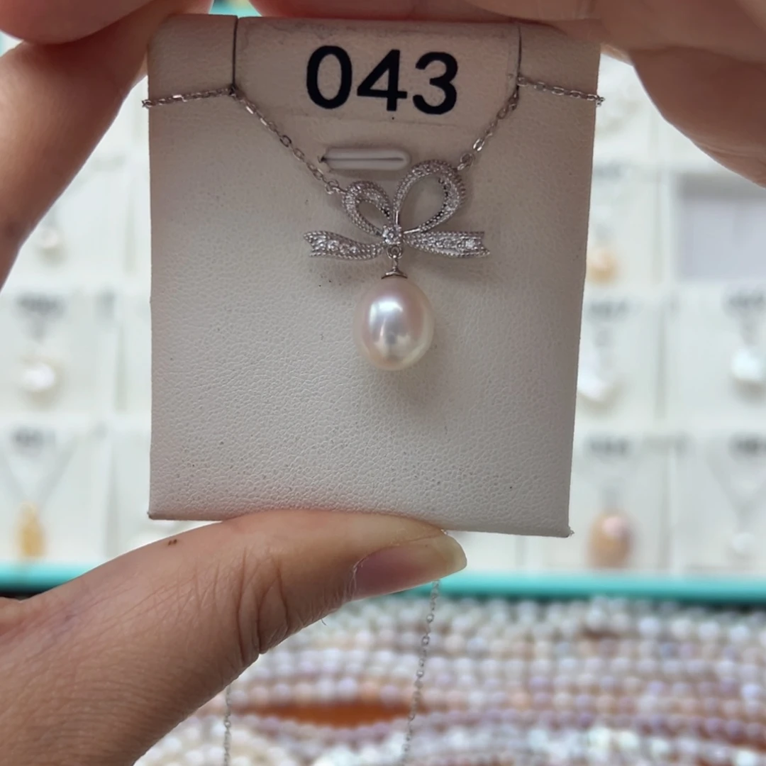 淡水珍珠珍珠银S925镶嵌