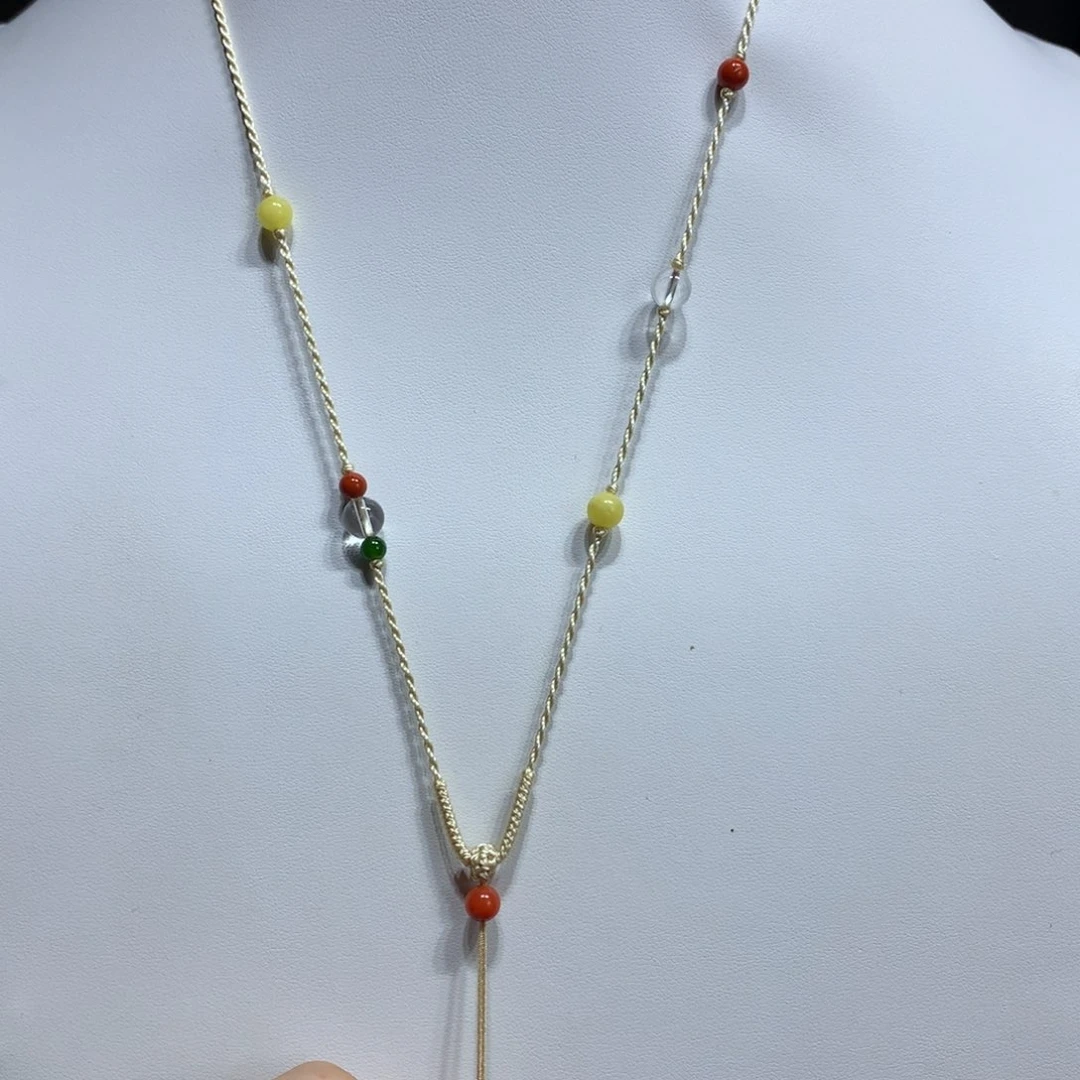 未镶嵌颈饰琥珀特价挂绳