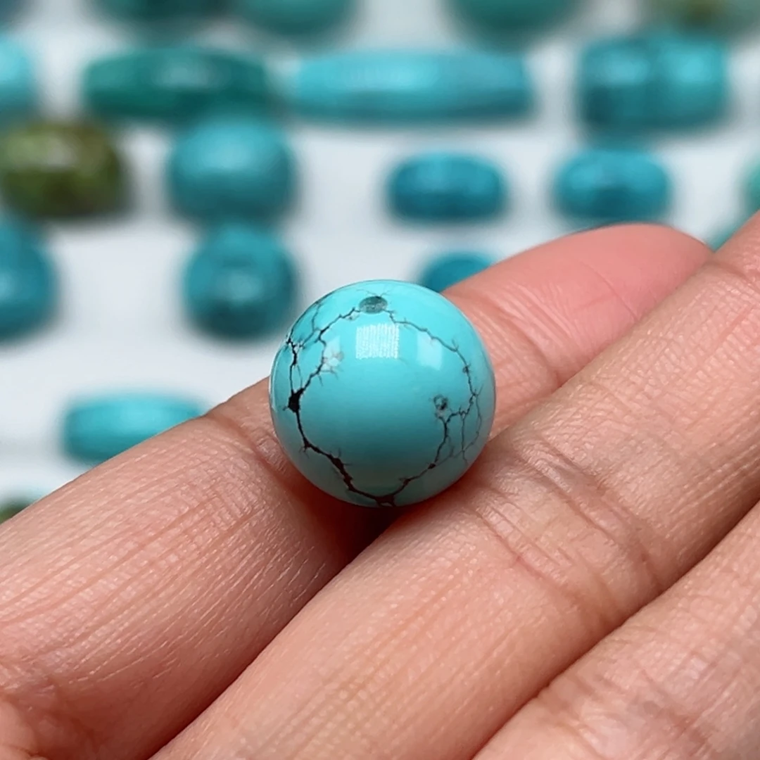 绿松石珠宝奇石未镶嵌过***生