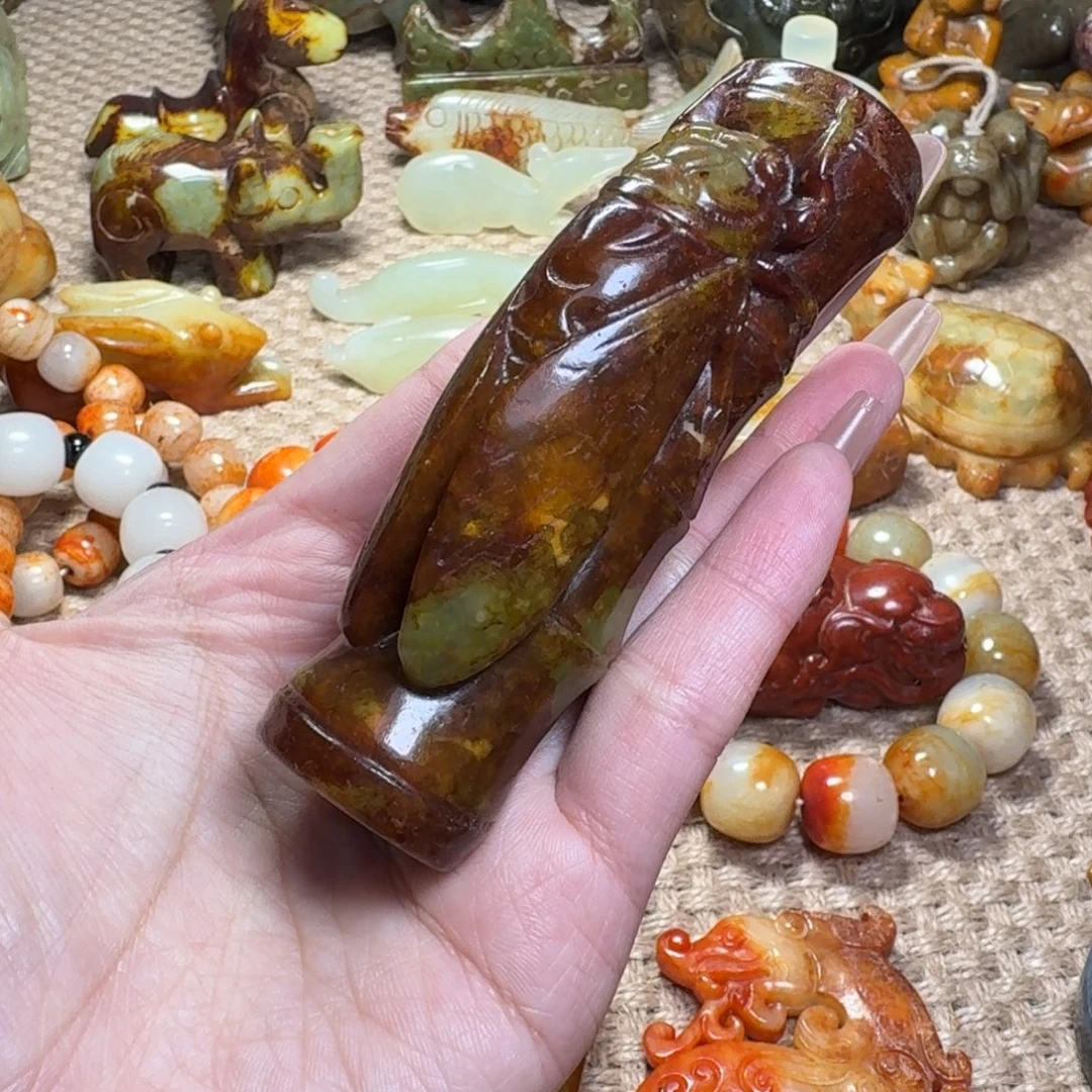 白玉菩提吊坠挂件