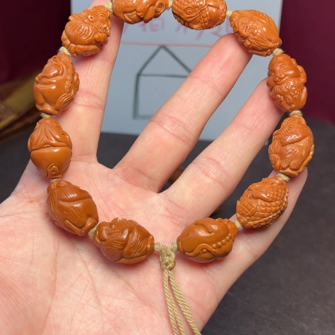 橄榄核手串十二生肖