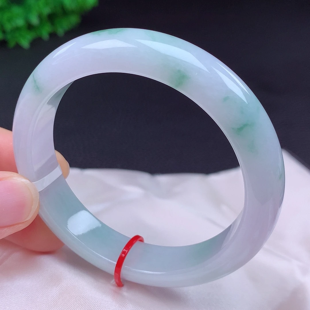 翡翠未镶嵌手镯57圈431306