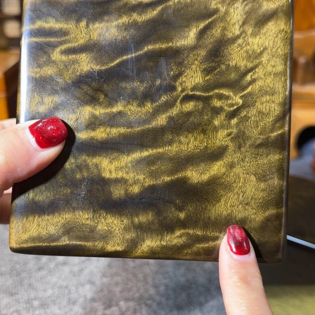 阴沉木乌木收纳盒