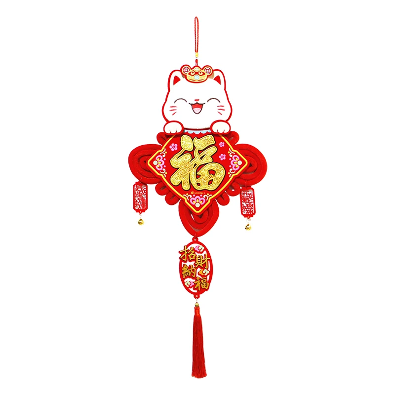 符川招财猫中国结 22*64cm/个
