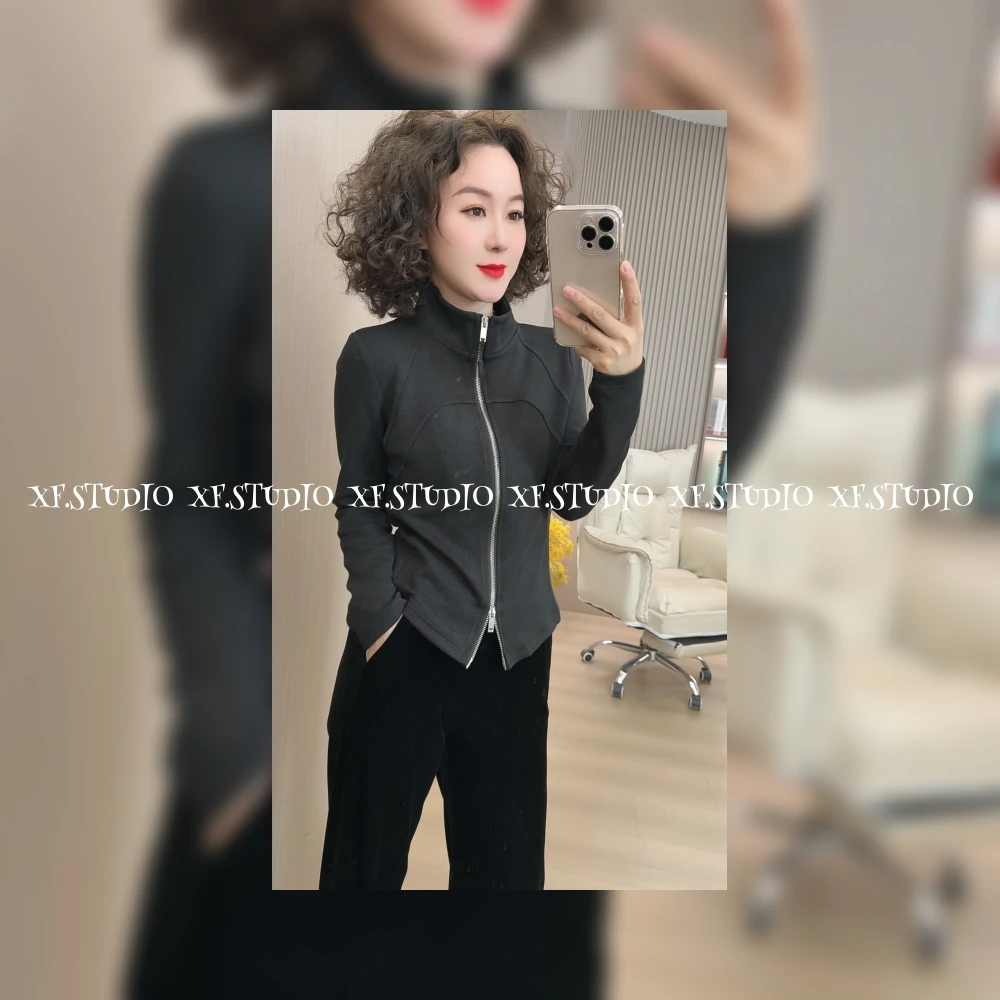 春季修身开衫上衣-2890