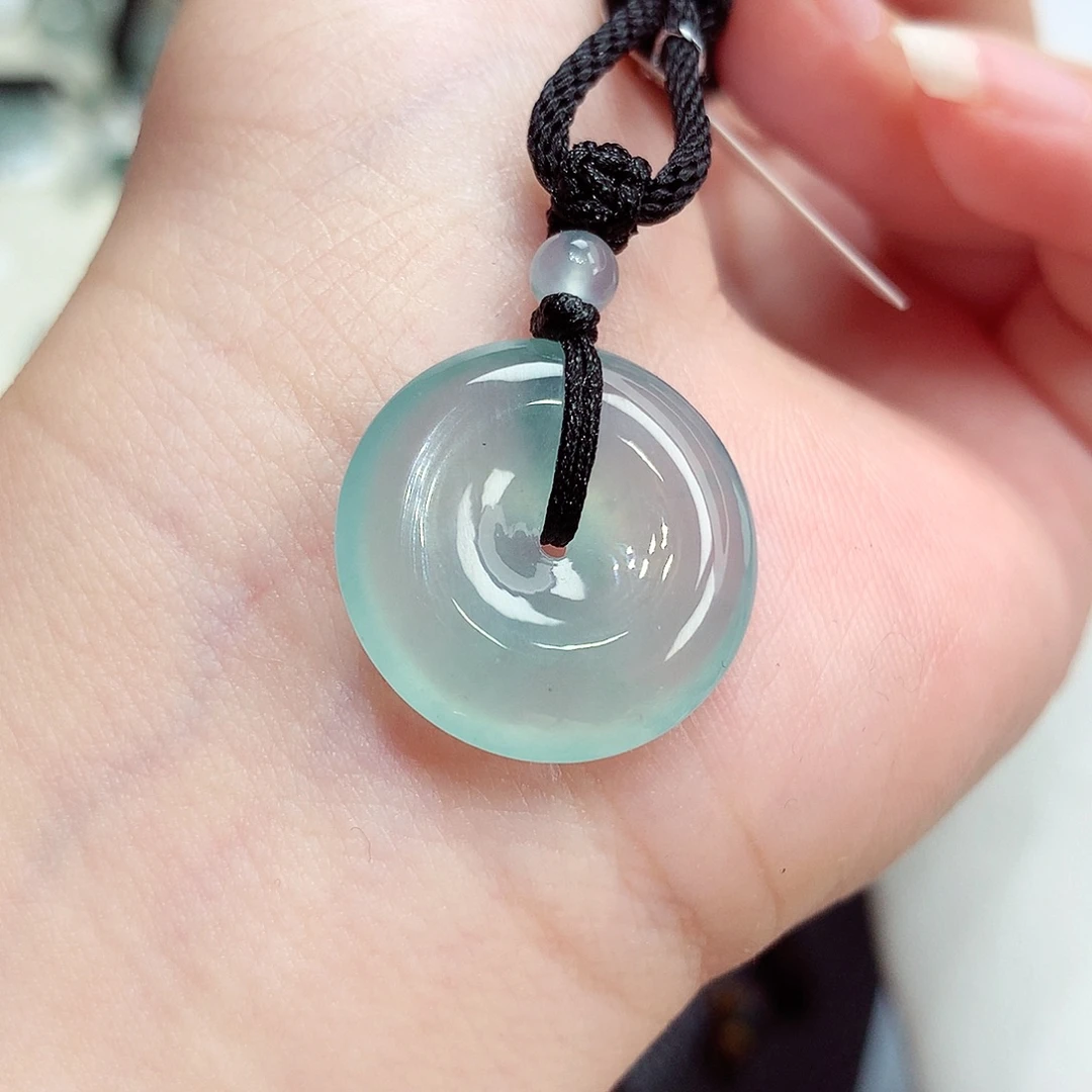 翡翠未镶嵌颈饰翡翠77，20.7/5