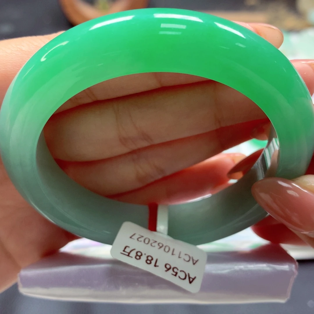 翡翠手镯未镶嵌57正（26）51号