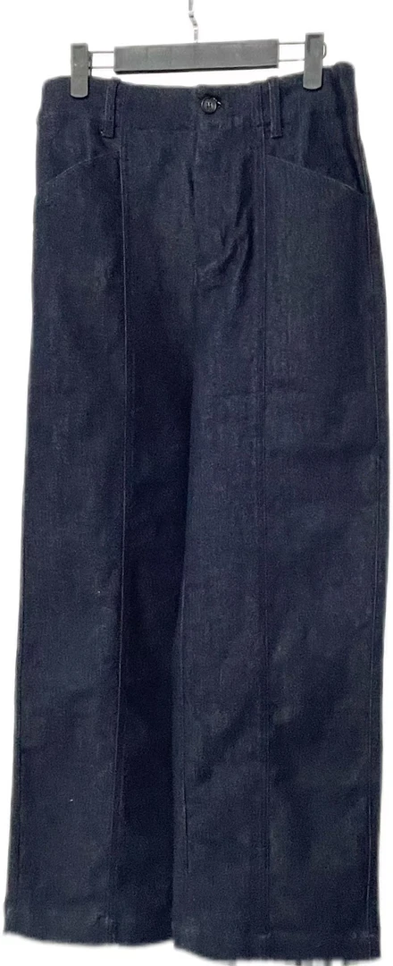 南油小众藏蓝牛仔裤30218