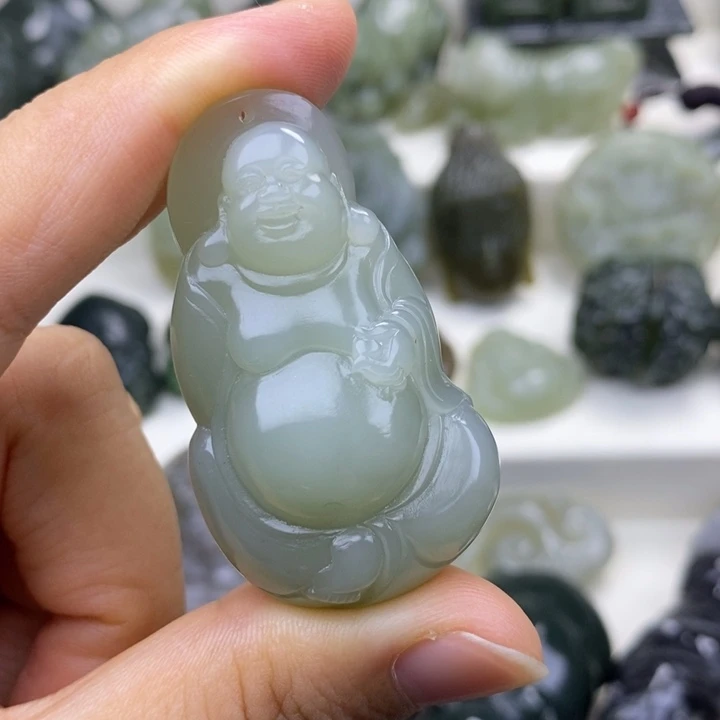 颈饰未镶嵌和田玉W*