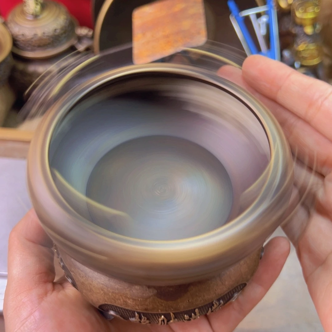 原矿风磨铜时来运转聚宝盆