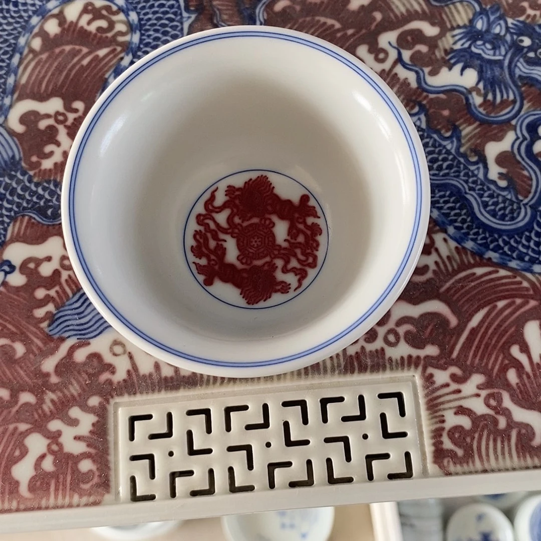 杯静*景德镇高温还原陶瓷