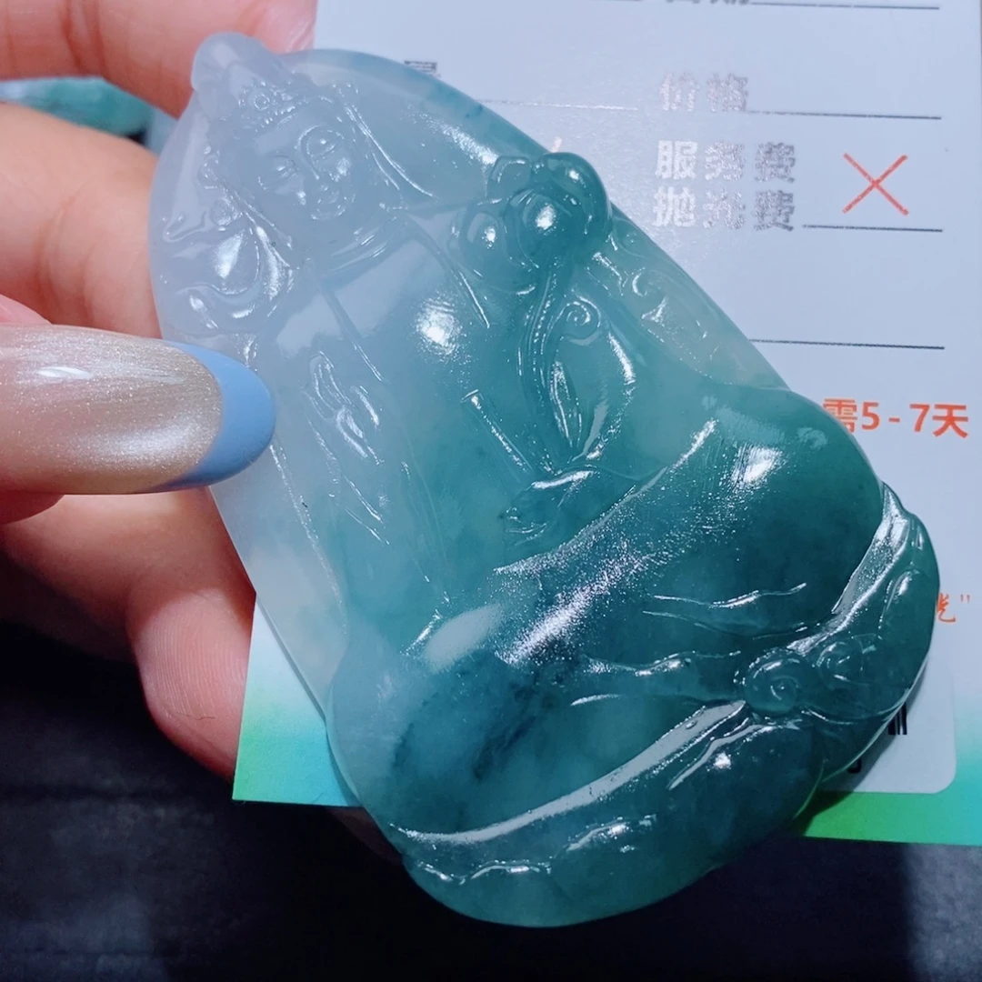 定制翡翠未镶嵌定制毛货翡翠挂件