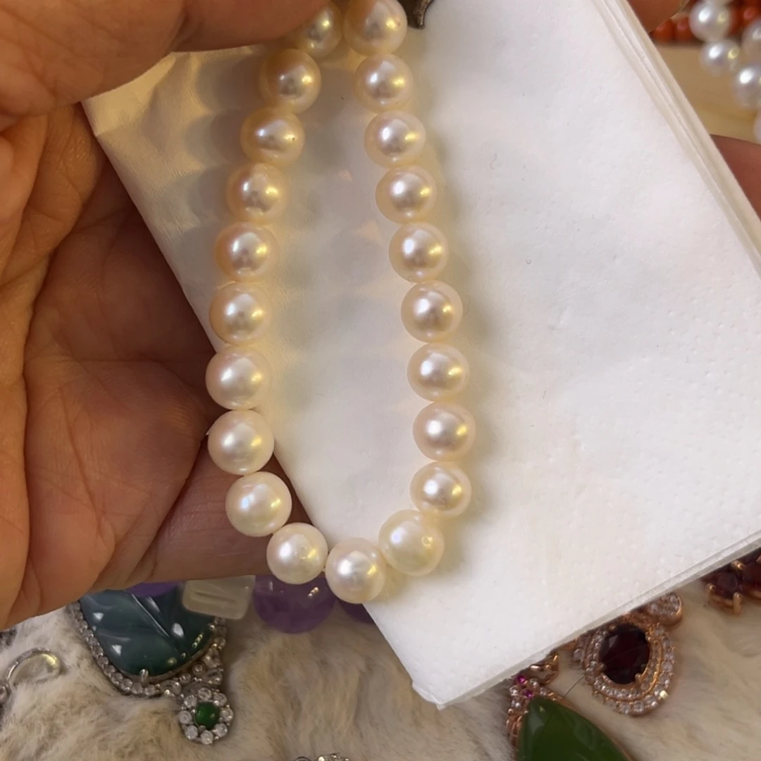 石榴石颈饰银S925镶嵌