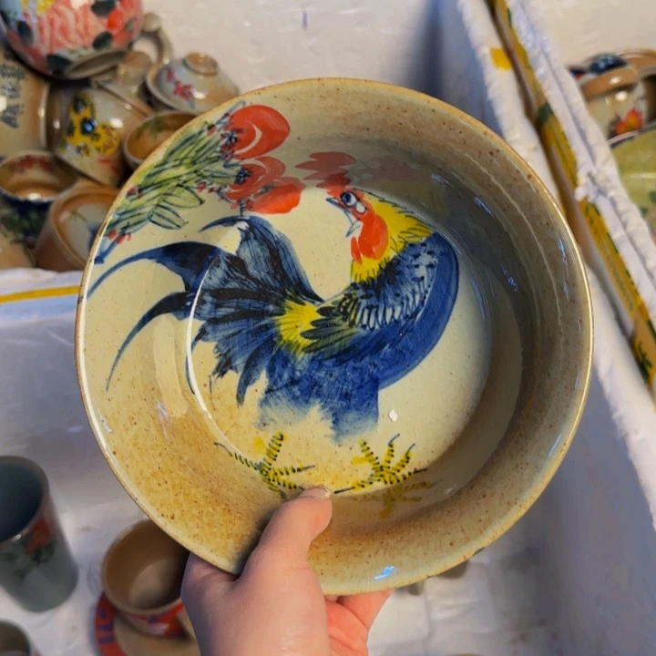 瓷片景德镇陶瓷手工手绘