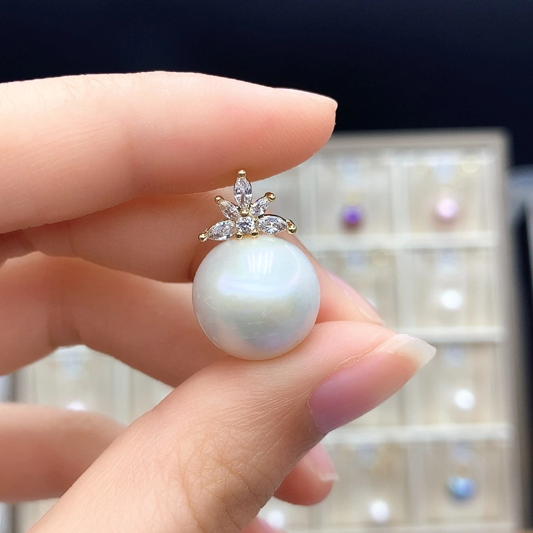 淡水珍珠合金颈饰
