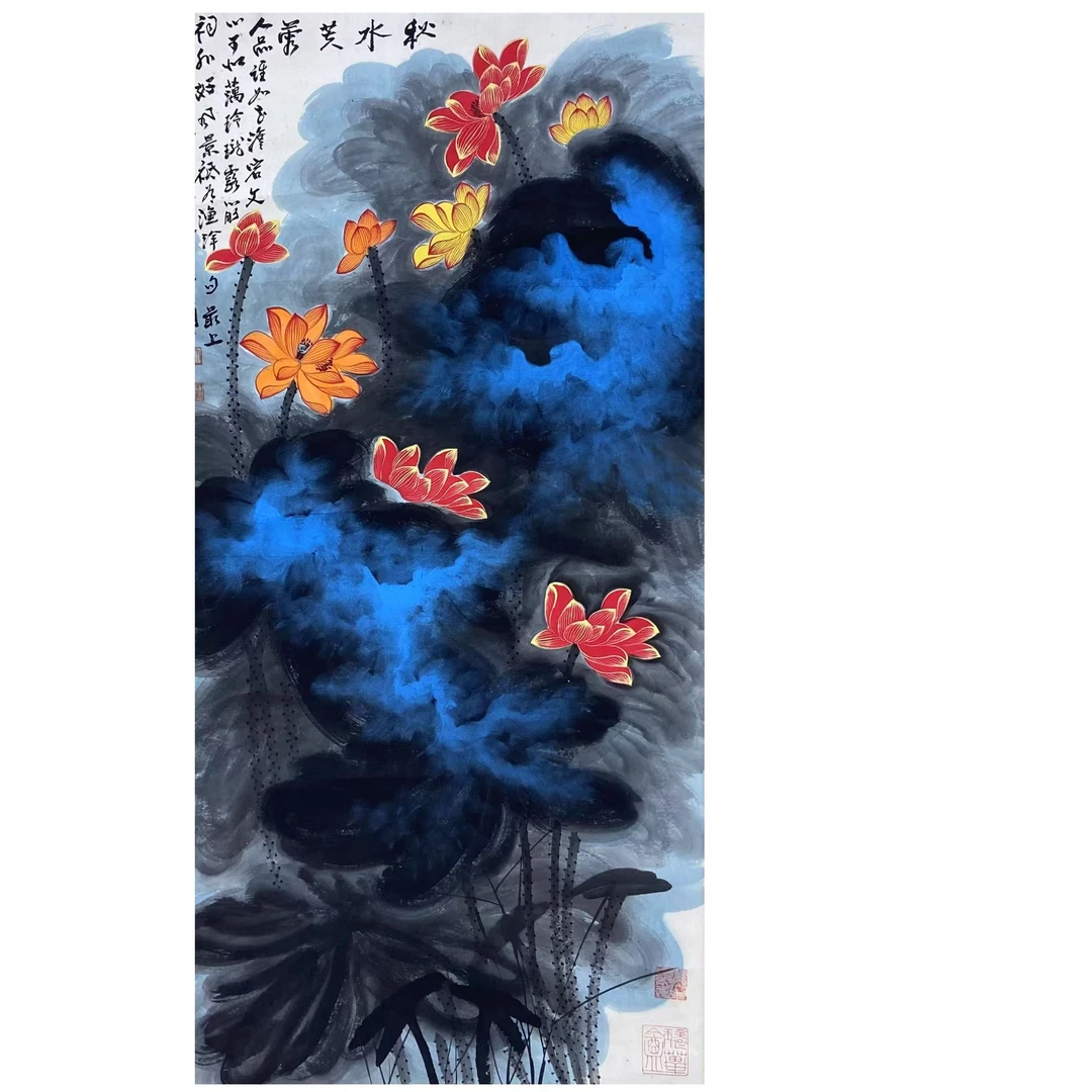 张DQ 山水立轴135 65 7.8平尺