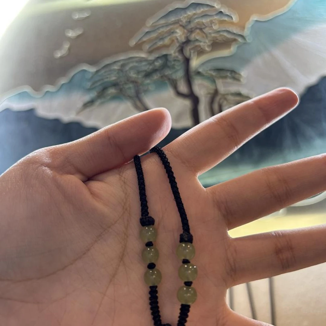 大号佛公七颗顶珠手工绳子