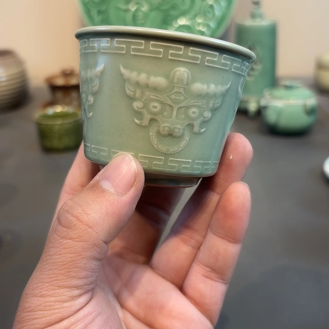 瓷片龙泉青瓷福利青瓷