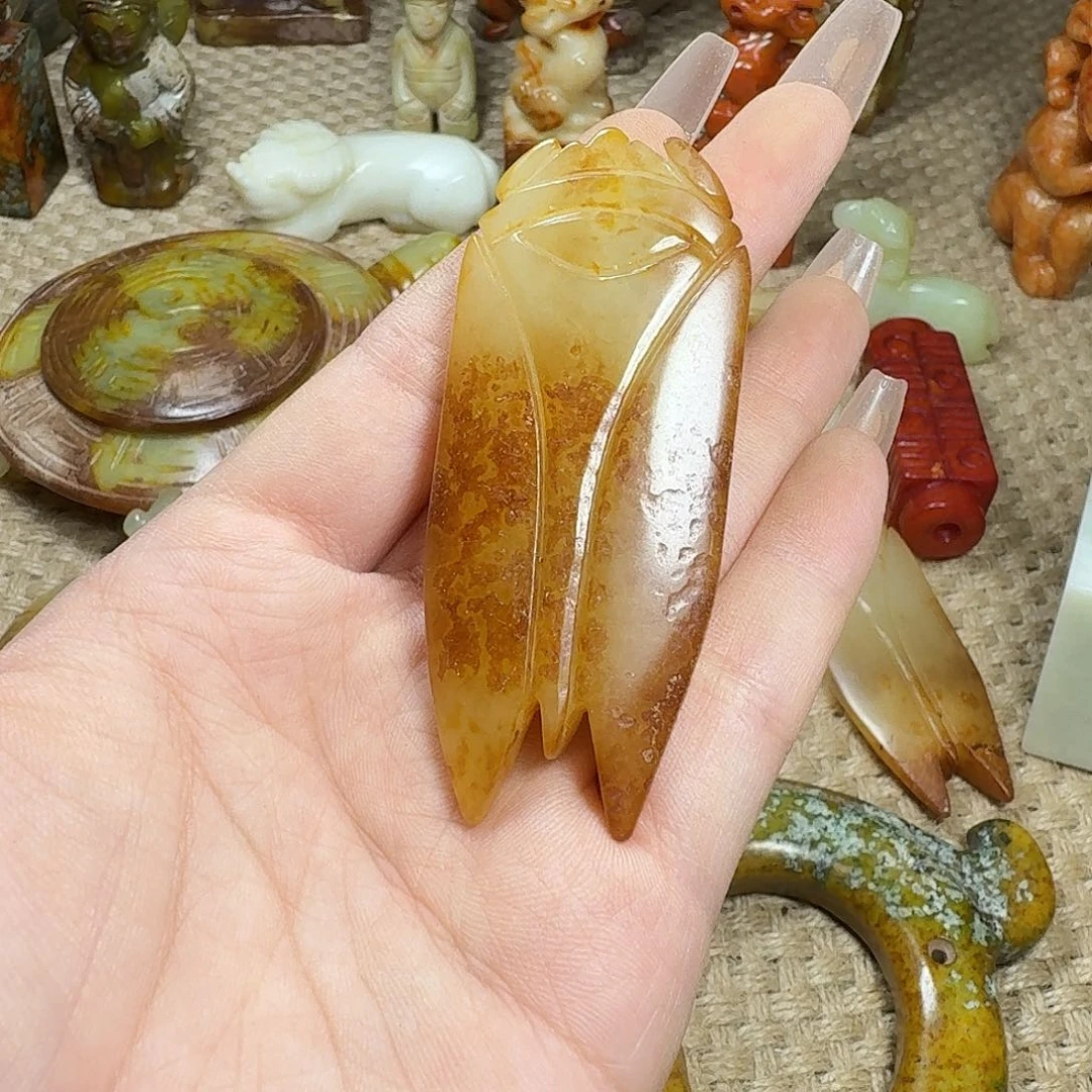 白玉菩提吊坠挂件